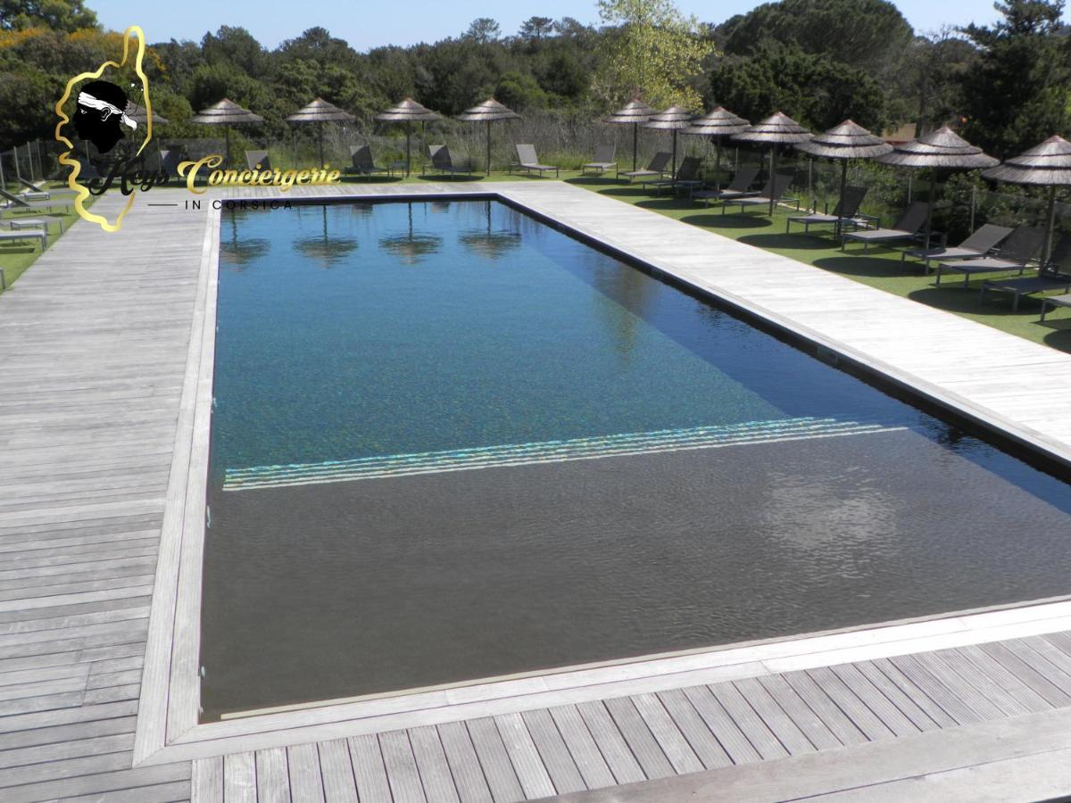 Studio 4 Pers Piscine Chauffee Acces A Pied A La Plage Santa Giulia Porto-Vecchio  Eksteriør bilde